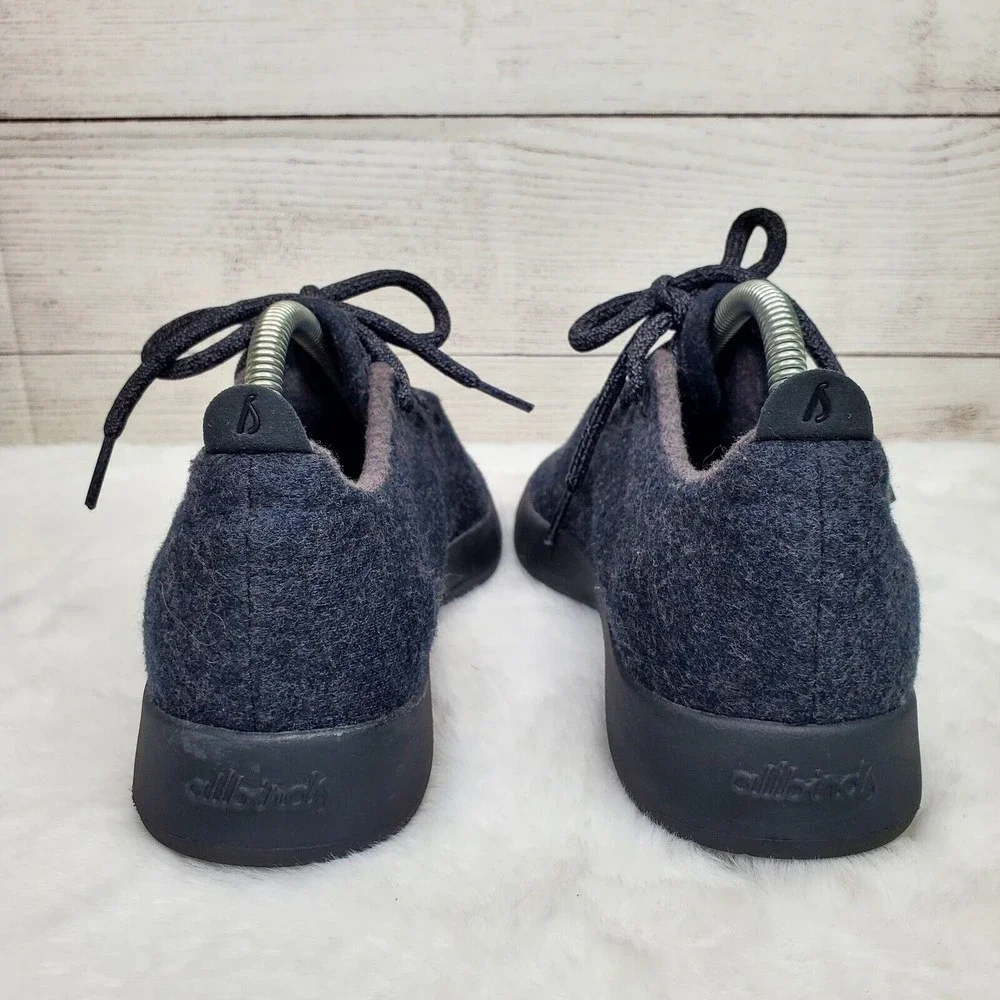 Allbirds Black Wool Runners Sneaker Women's Size 7